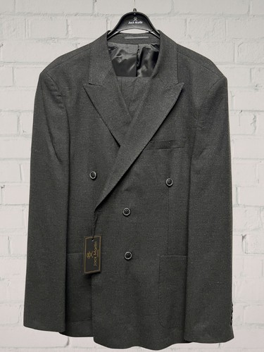Men charcoal grey double - men's,