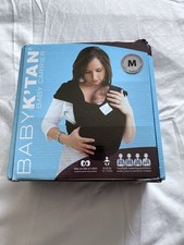 Baby K Tan Wrap Carrier Sling Grey Size Medium