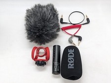 Mic/3.5mm cable/mount/windshield ONLY Rode VideoMicro II 2 microphone black