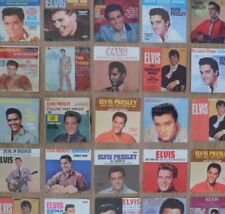ELVIS PRESLEY 7" SINGLES Original Vinyl Records 45rpm Rock & Roll Charts Hits