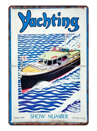 Plaque supplier 1938 yachting - supplier,