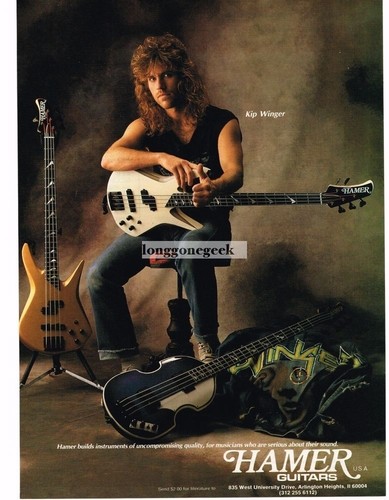 1990 hamer electric - 1990, bass