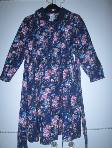 Girl navy floral - navy,