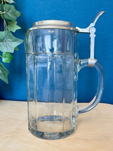 Vintage austrian glass beer - austrian,