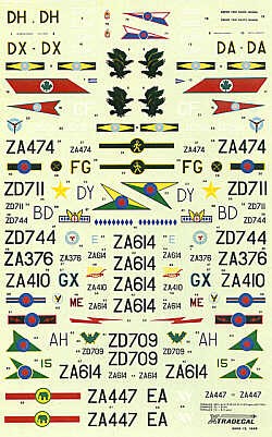 Xtradecal x00572 panavia - 1:72,