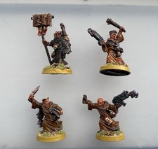 40k 3rd Edition Imperial Missionary + Preachers, Metal OOP, Converted: See Pics