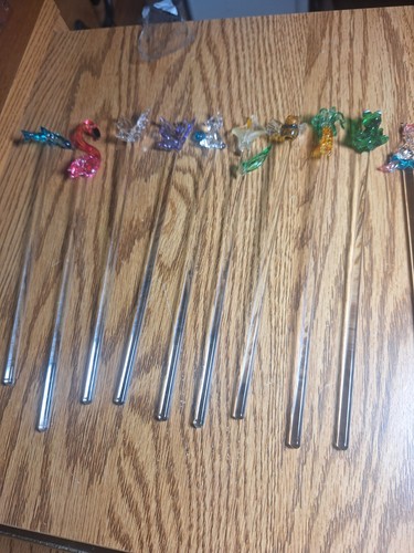 Assorted blown glass - blown,