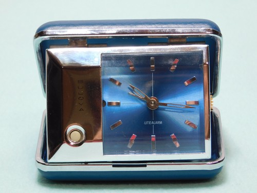 Vintage bulova litealarm wind - litealarm,