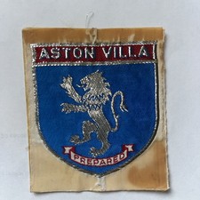 Aston Villa  FC Vintage sew on badge