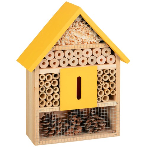 Wooden insect bug hotel house - wooden,