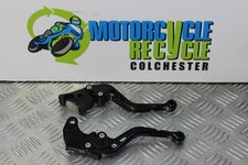 Suzuki GSXR 750 SRAD Levers Short Black Lever 1997 to 2000 GSXR750 GSX-R B163