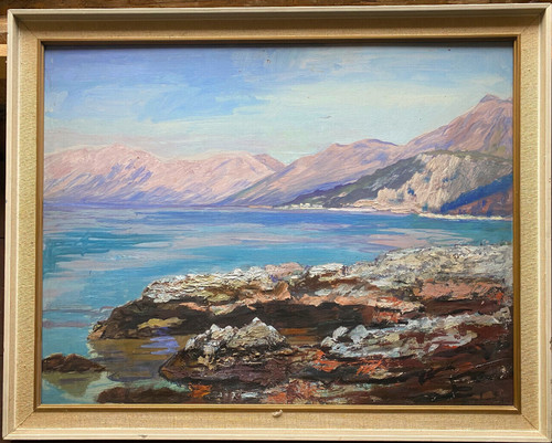 Oil painting sign - ::oil,