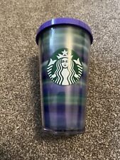 Starbucks Cold Cup Soft Stripe NEW BUT NO STRAW