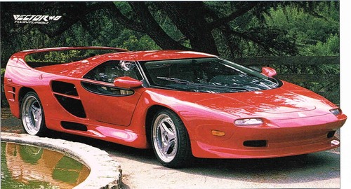 1992 vector m12 - w8/m12, spec