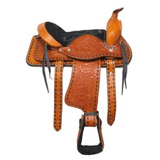 10" Tan Kids Pony Buckaroo