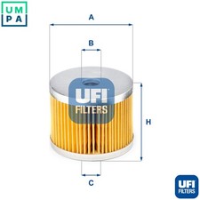 FUEL FILTER 26.652.00 FOR