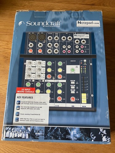 Soundcraft notepad 102 small - notepad,