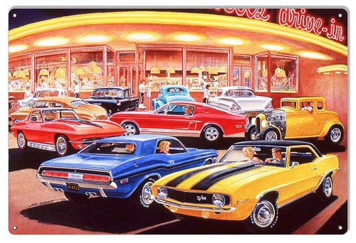 Classic muscle cars - classic,