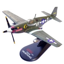 1/72 WWII USAAF P-51B Mustang Fighter Model For Plane Collection Enthusiast