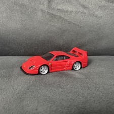 Hot wheels LOOSE RED FERRARI F40 COMPETIZIONE CUSTOM FERRARI F40 WHEEL SWAP  