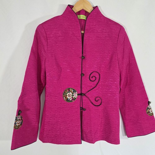 Hot pink embroidered - hot,