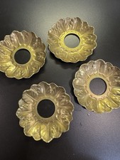 (4) Antique Vintage BRASS