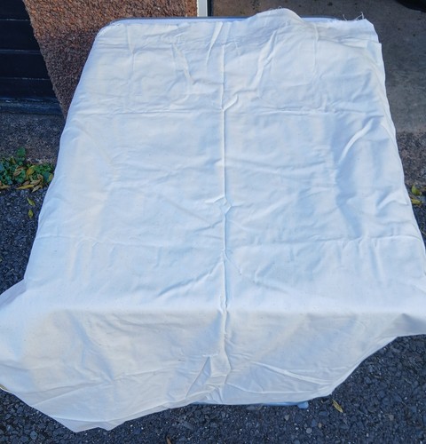Cream lightly fleckled - , linen