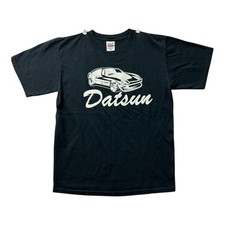 Datsun Team Hybrid Z Pink Black Racing T-Shirt Men’s Size M JDM Drift Tee