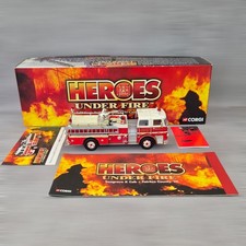 Corgi Heroes Under Fire Seagrave K Fairfax County VA 1:50 Fire Engine US50806