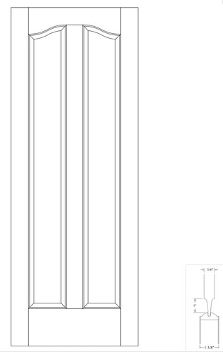 Primed smooth panel vertical - primed,