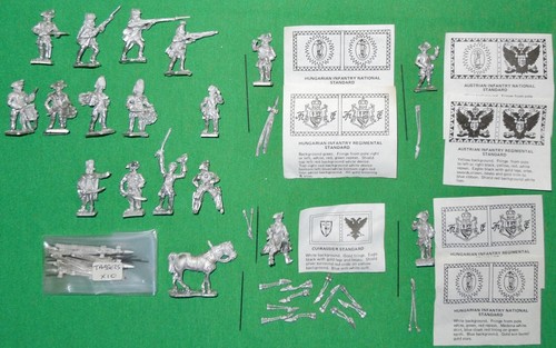 Front rank 28mm metal - 28mm, metal-cast
