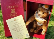 Rare Vintage Steiff clown teddy bear 1993 94 Steiff Club Ed 1928 replica boxed 