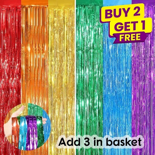 Foil fringe tinsel - foil,