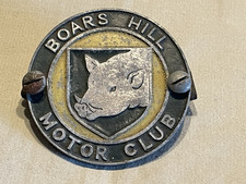 BOARS HILL CAR CLUB OXFORD