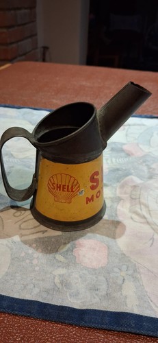 Shell motor oil half pint - oil,