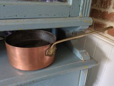 Heavy French Tin Lined Copper