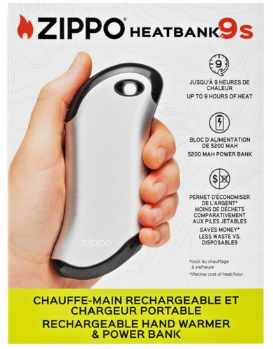 Zippo heatbank rechargeable - 9s,
