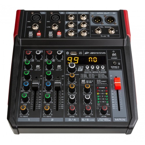 Systems mixer live 6 - jb, pa