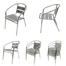 Aluminium Patio Chairs, Aluminium Bistro Chairs, Pub Chairs, Cafe Chairs