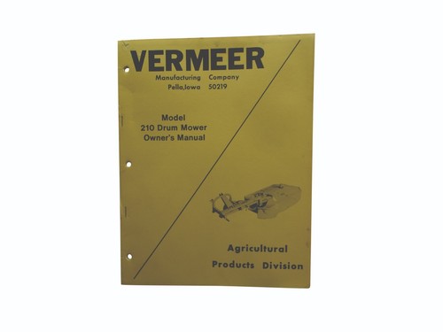 Vermeer 210 drum - 210, mower