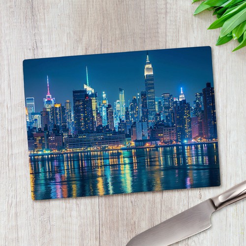 New york skyline - york, glass