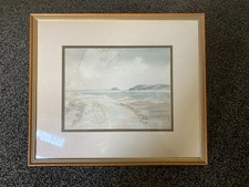 Watercolour Coastal Scene