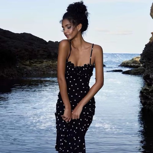 Polka dot summer - dot, dress