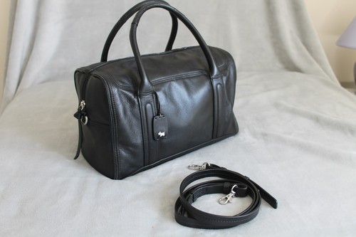 Radley black leather grab - grab, bag