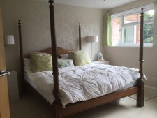 Beautiful Mahogany Handmade King Size Bed