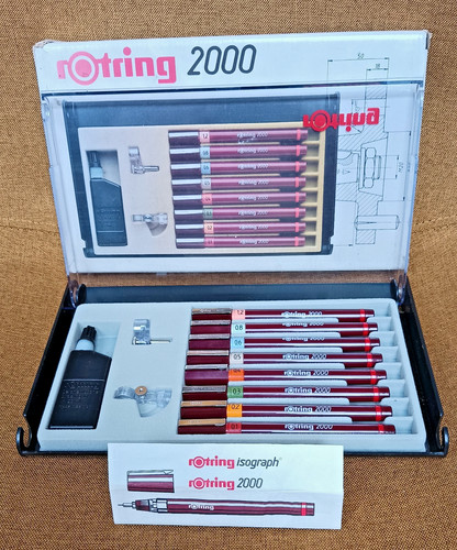 Rotring 2000 set - of, drawing