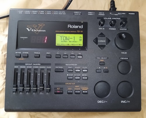 Roland drums sound - td-10, v-drums