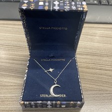 Stella Picciotto - Serling Silver Necklace- Brand New - Christmas Gift