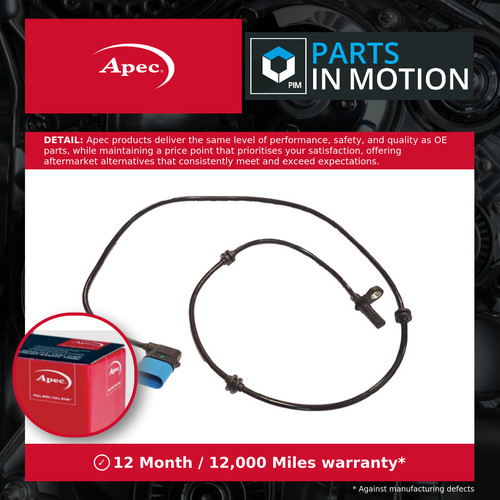 Abs sensor rear left - abs,