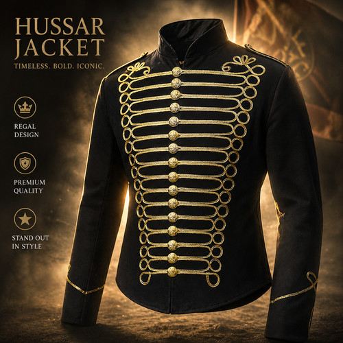 Vintage men hussar - vintage, jacket